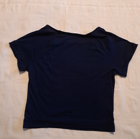 Boston Red Sox girls size 12 jewelled short sleeve shirt, EUC - Picture 3 of 5